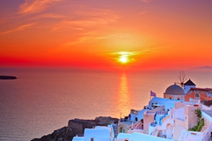 Santorini sunset