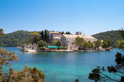 St. Marija monastery on litle island