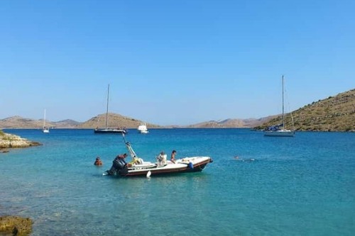 Rab Island boats