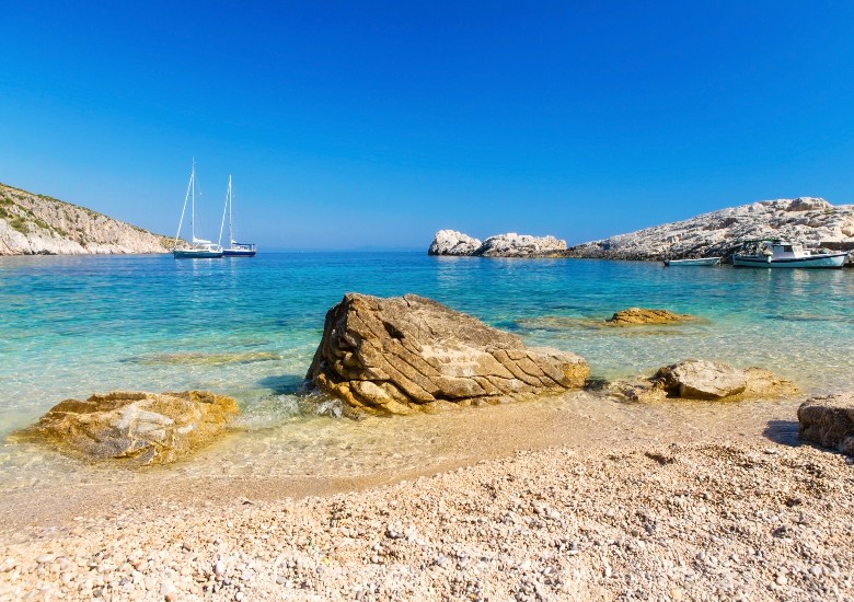 Beach in Hvar