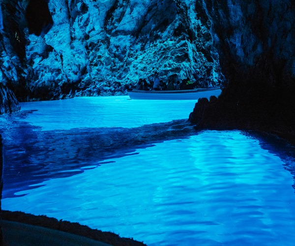 Blue Cave in Croatia