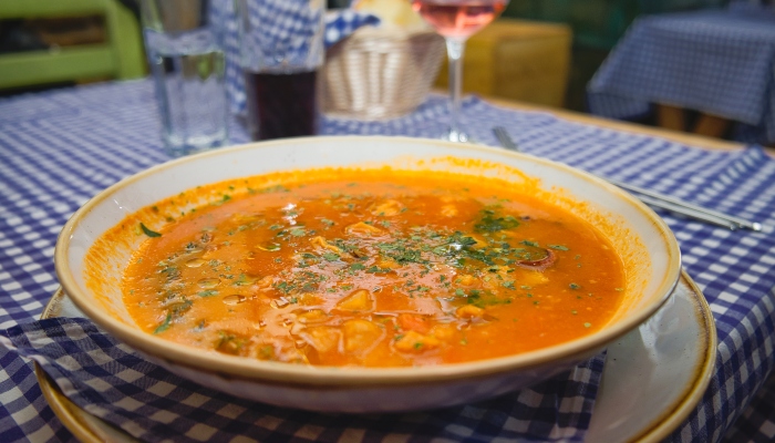 Brodetto fish stew, Croatia