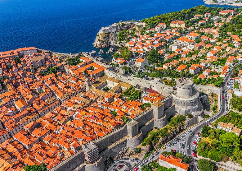 Dubrovnik aerial