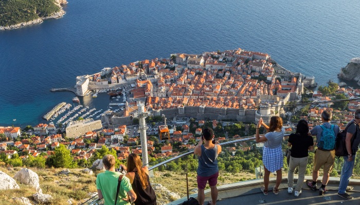 View from Mount Srd, Dubrovnik