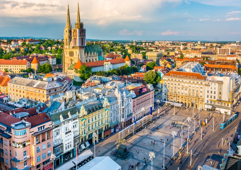 Zagreb cityscape