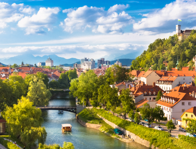 Slovenia cityscape