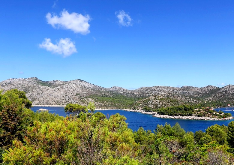 View of Lastovo Island