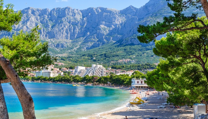 Makarska coastline, Croatia