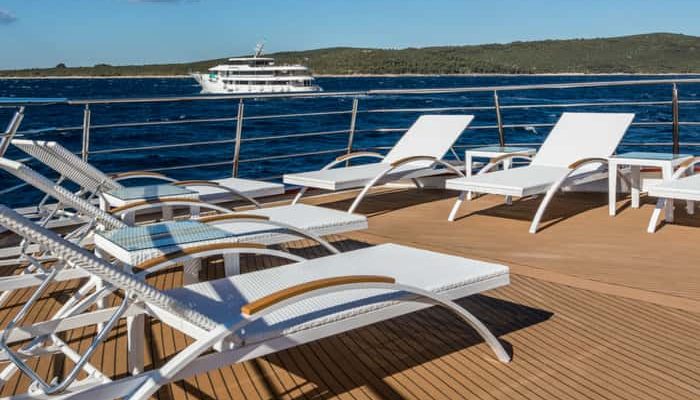 MV Adriatic Queen sundeck area