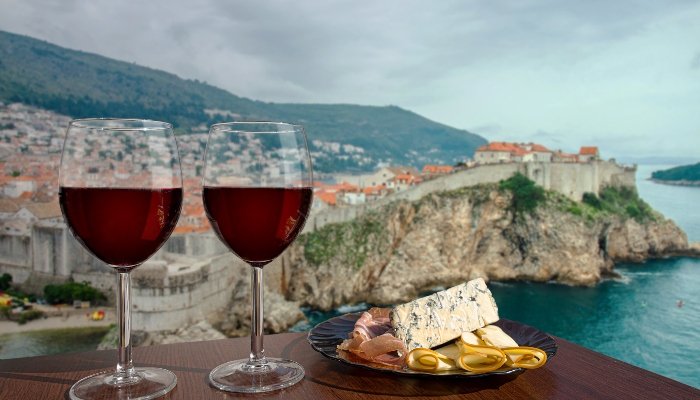 Red wine, Dubrovnik