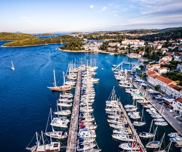 Sailing in Croatia in August