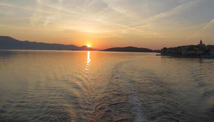 Sunrise in Croatia