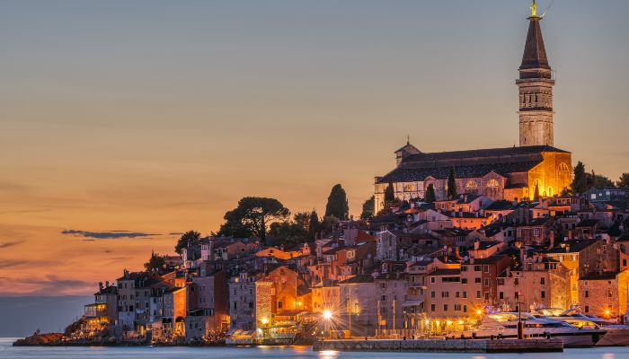 Sunset in Rovinj