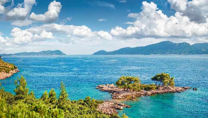 Dalmatian Coast coastal view