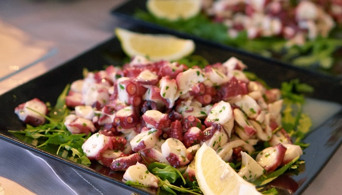 Octopus Salad, Croatia