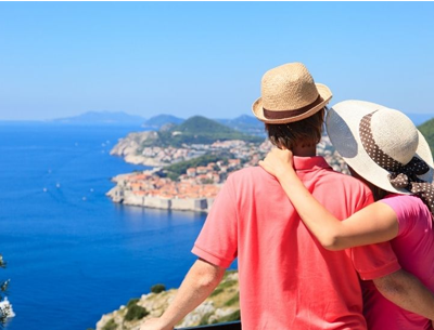 Couple in Dubrovnik